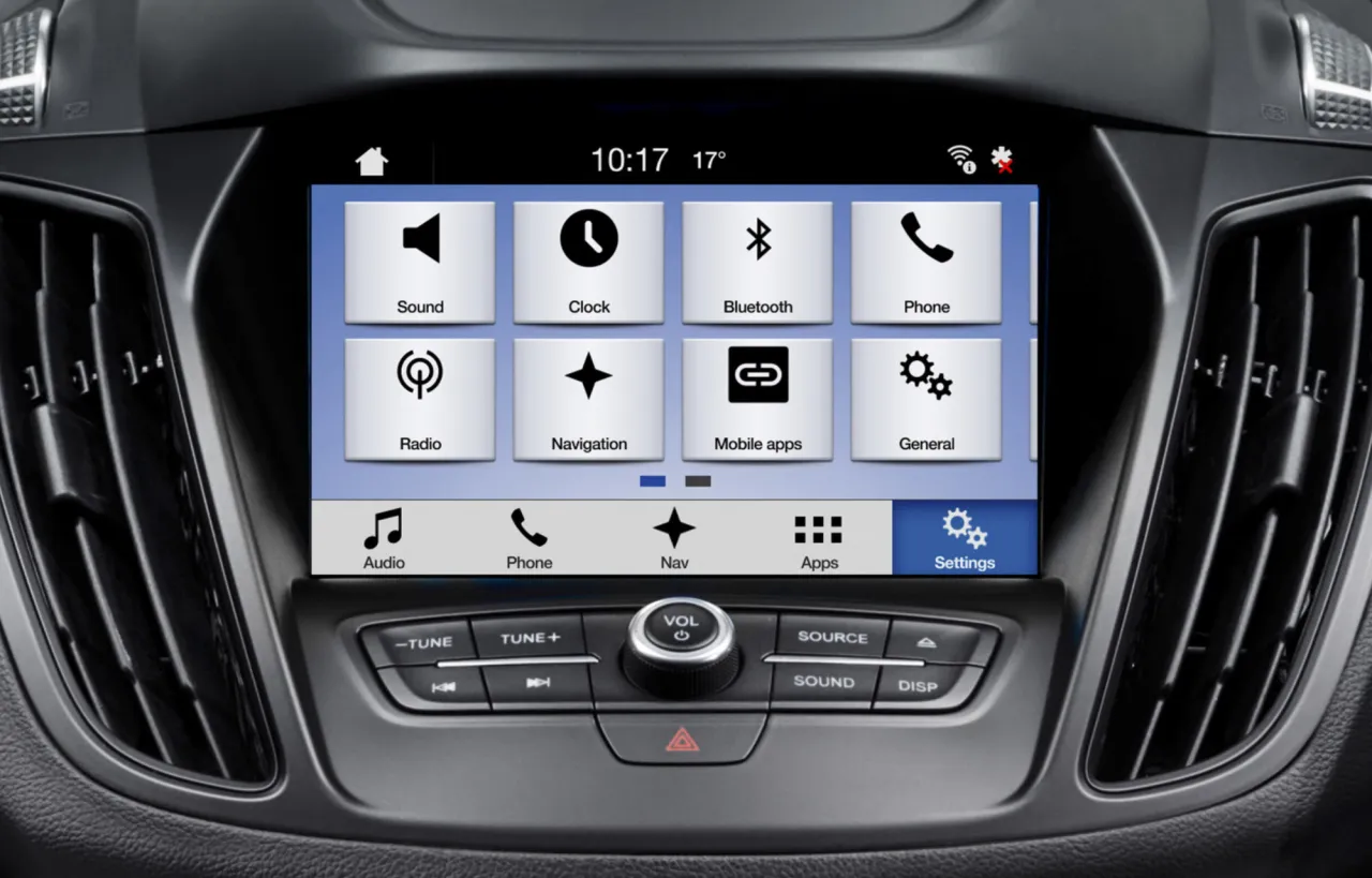 Ford SYNC wersje interfejsu