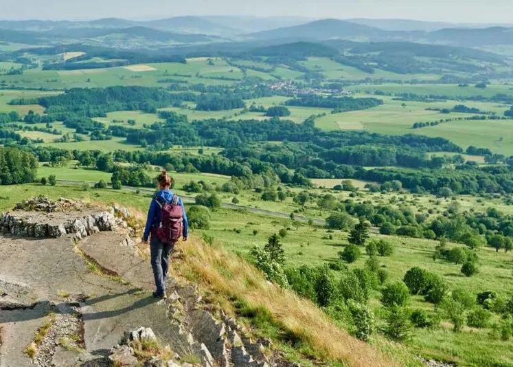 Deutschland Naturlandschaften Wandern