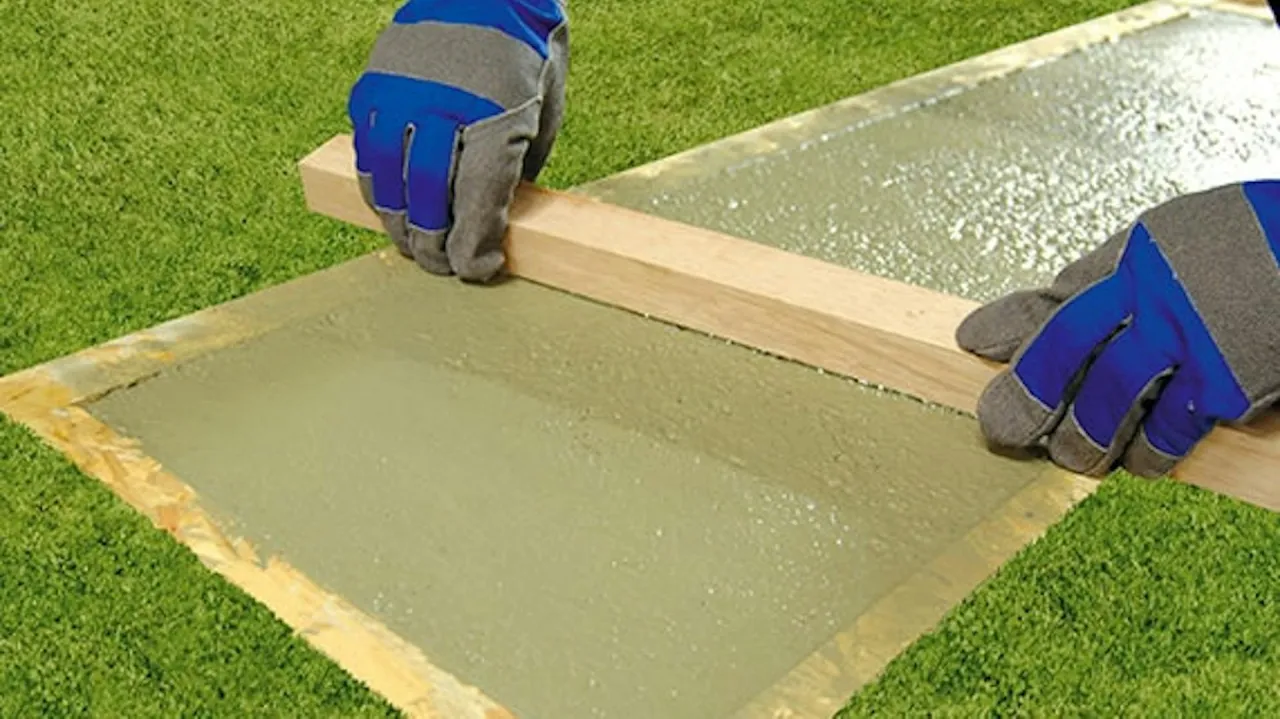 materiały i narzędzia do betonu DIY