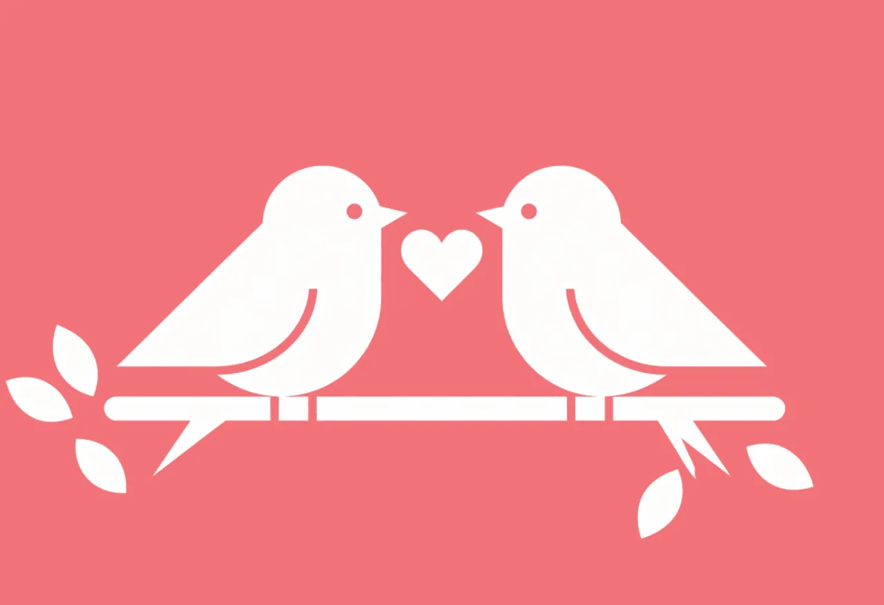 para na rozdrożu symboliczna grafika, trudne decyzje w związku