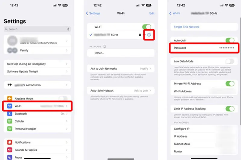 jak znaleźć hasło wifi iphone ios 16