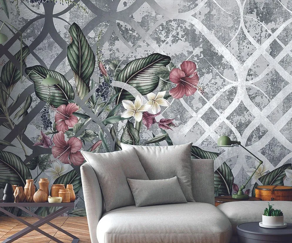 Wzory tapet do salonu