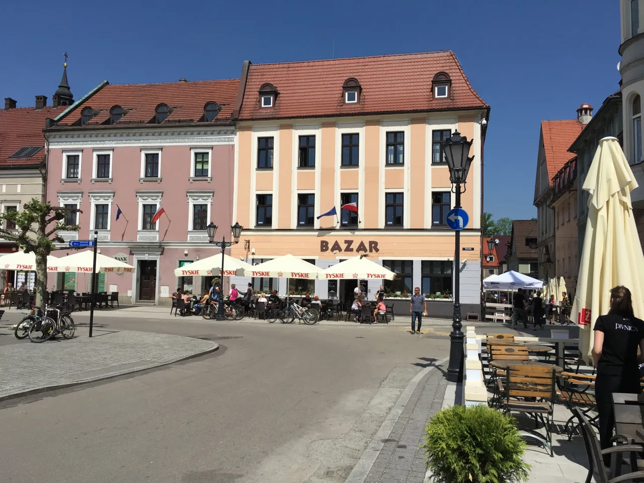 Bazar u Koziołka Pszczyna restauracja wejście