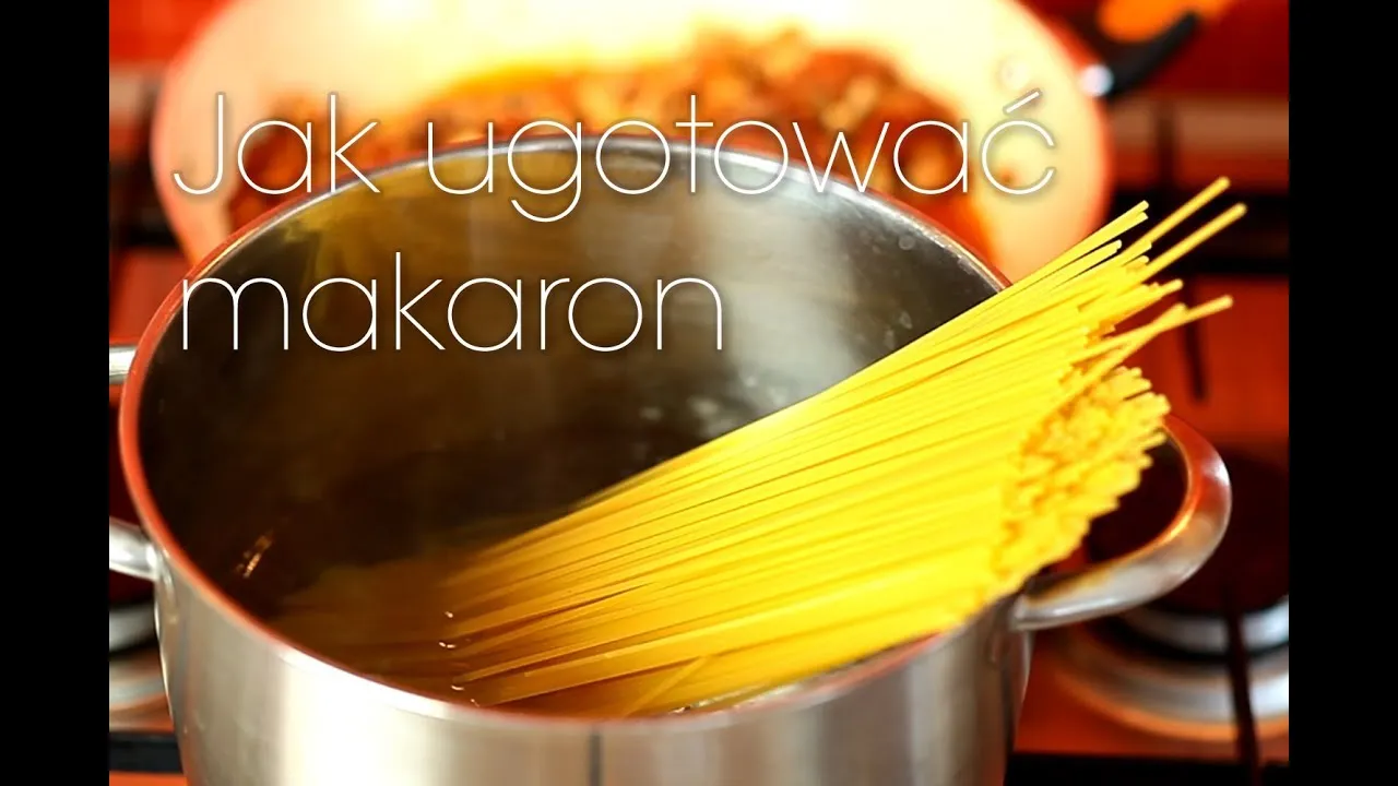 gotowanie makaronu krok po kroku