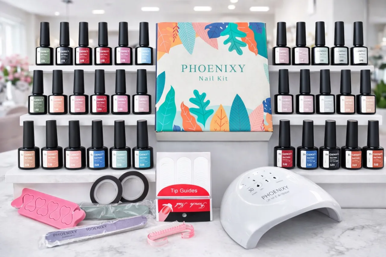 Zestaw startowy do paznokci żelowych dla początkujących
