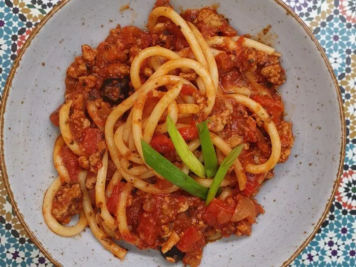 Składniki spaghetti bolognese Ania Gotuje