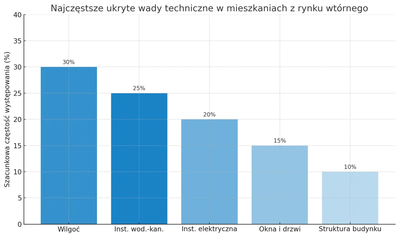 Inspekcja techniczna mieszkania, wady ukryte