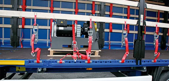 naczepa multilock system mocowania