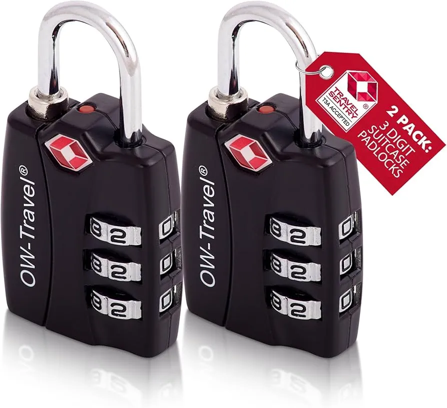 Zamek szyfrowy TSA z symbolem diamentu