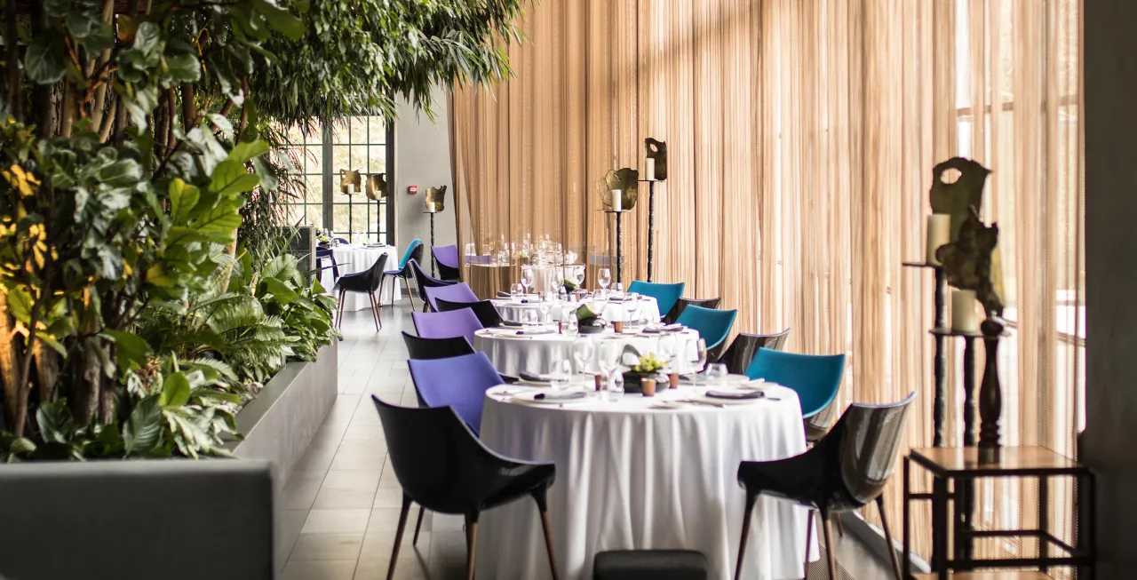 Restauracja Belvedere Łazienki Królewskie wnętrze