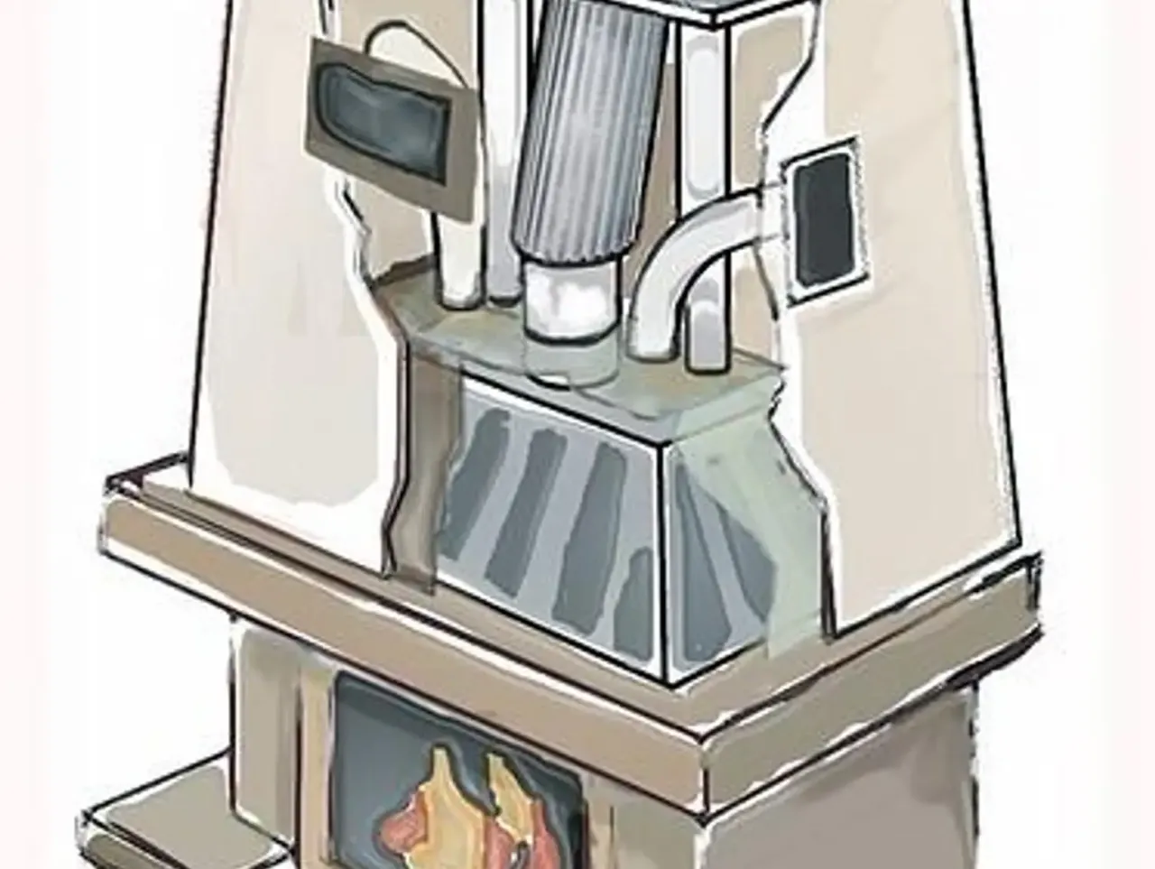 Prawidłowe łączenie rur kominowych schemat