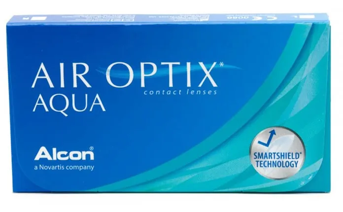 r&oacute;żne opakowania soczewek kontaktowych Acuvue iWear Air Optix