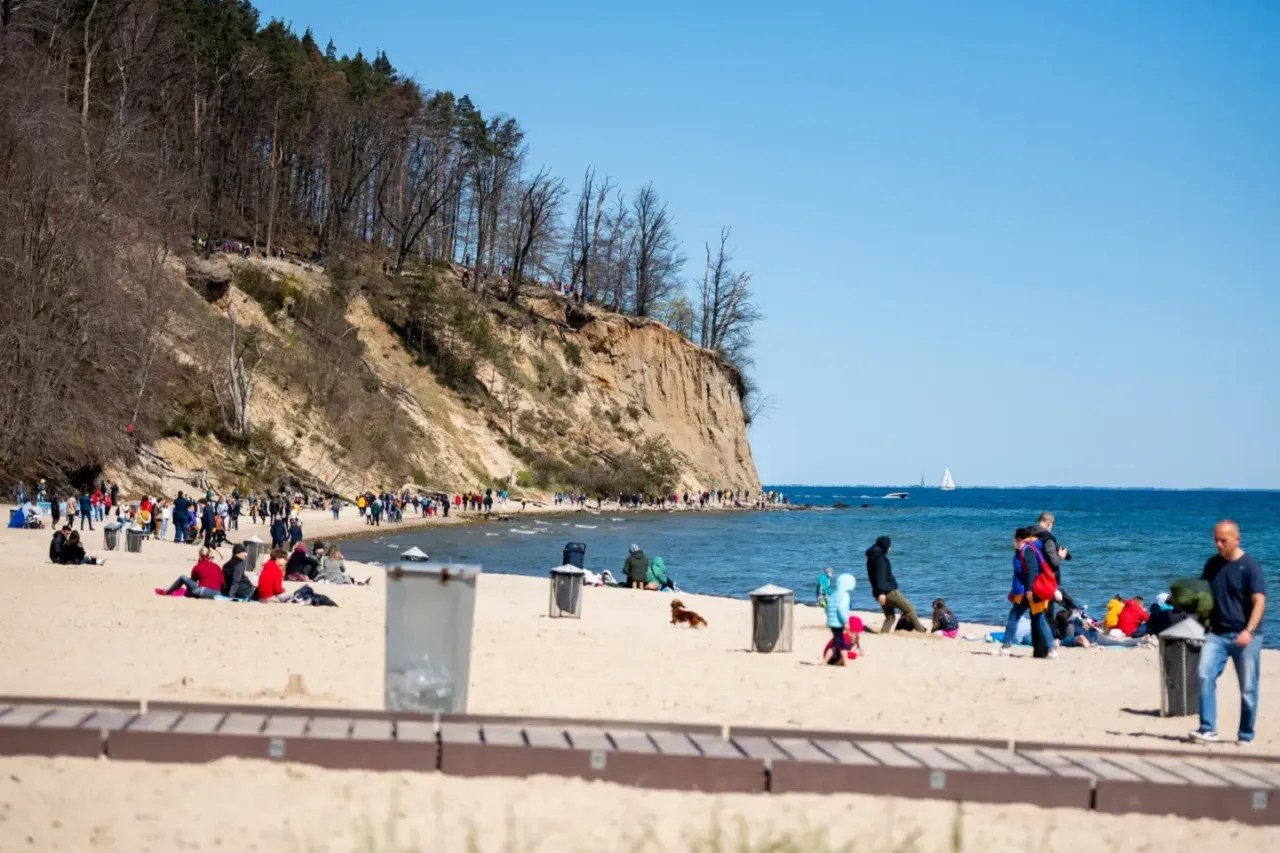 Plaża w Tr&oacute;jmieście