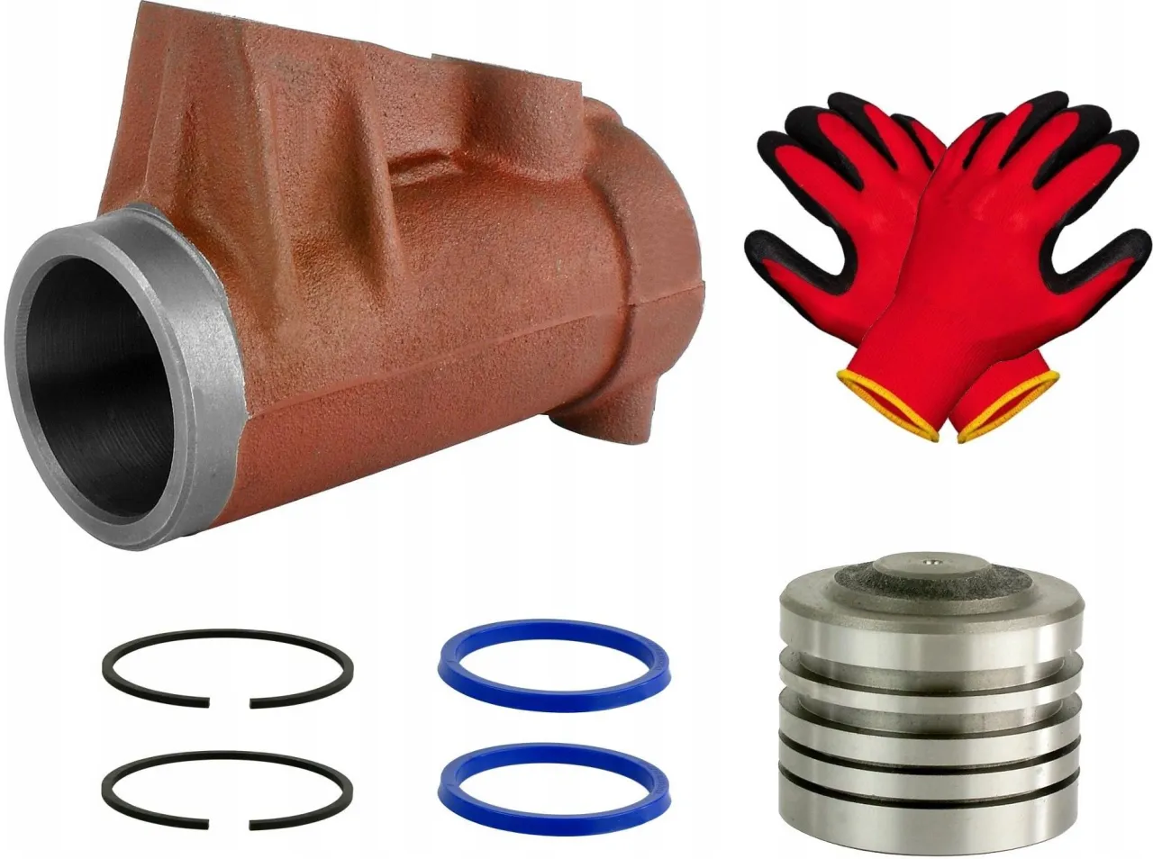 zestaw naprawczy uszczelnienia podnośnika hydraulicznego