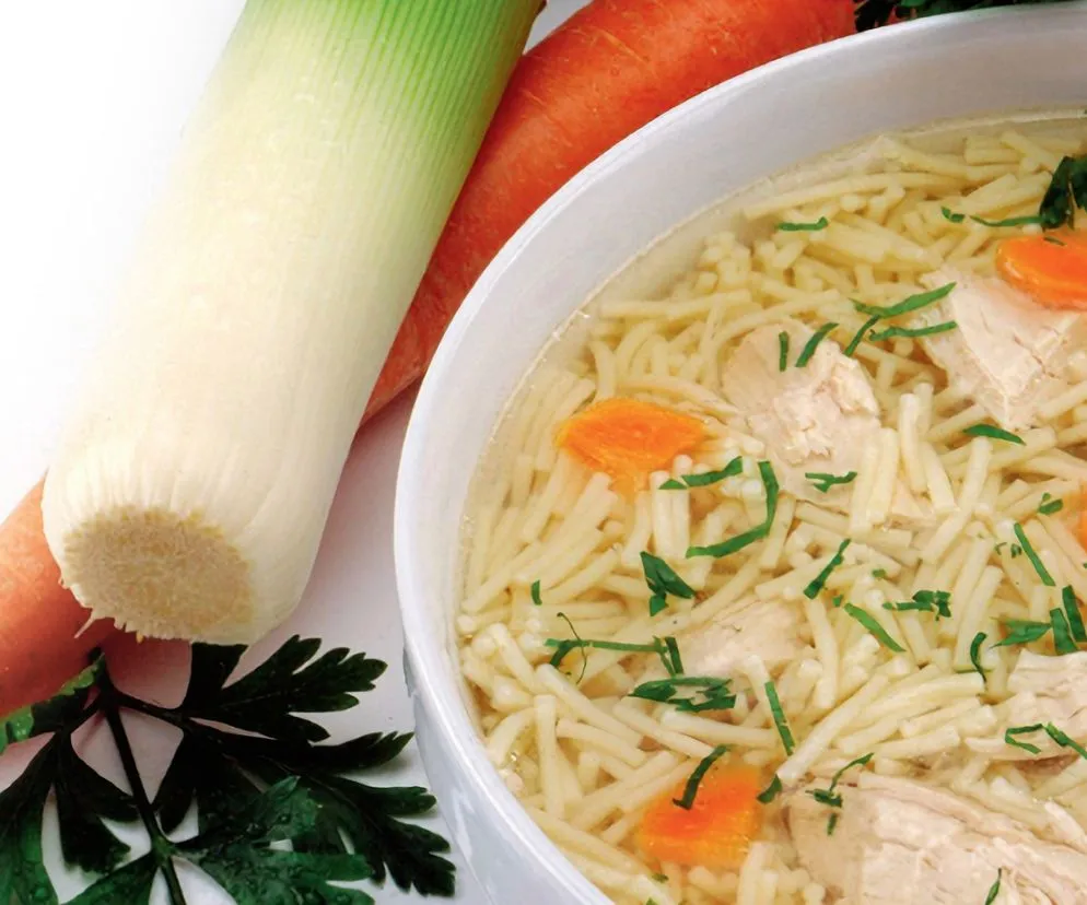 rosół light chudy makaron