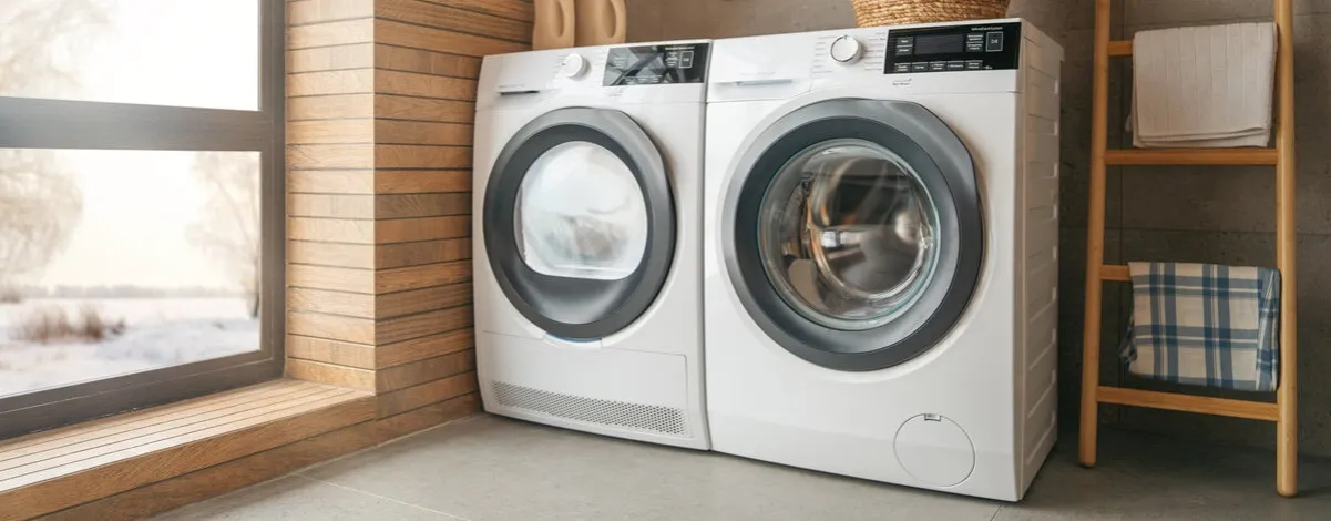 Nowoczesna suszarka do prania z pompą ciepła
