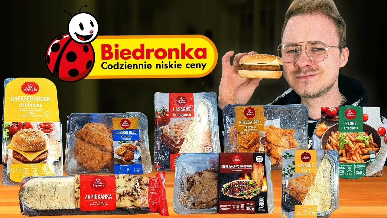 produkty Biedronka na obiad