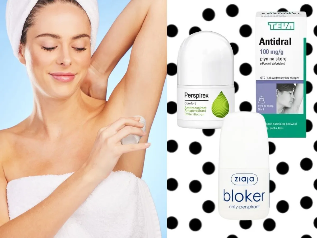 ranking bloker&oacute;w potu, najlepsze blokery potu apteka, medispirant perspirex ziaja