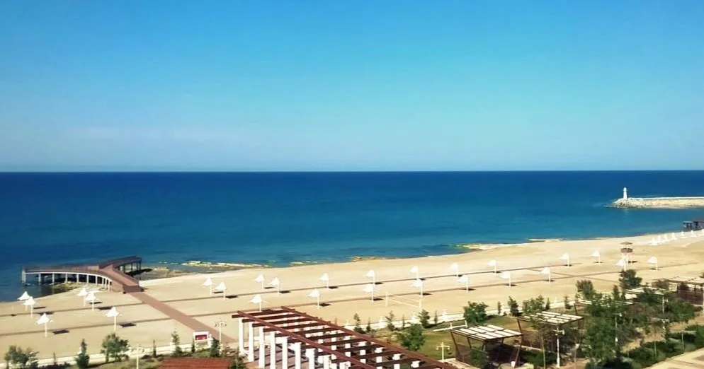 Turystyka nad Morzem Kaspijskim, plaże i kurorty