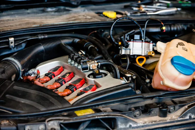 zużyte elementy instalacji lpg