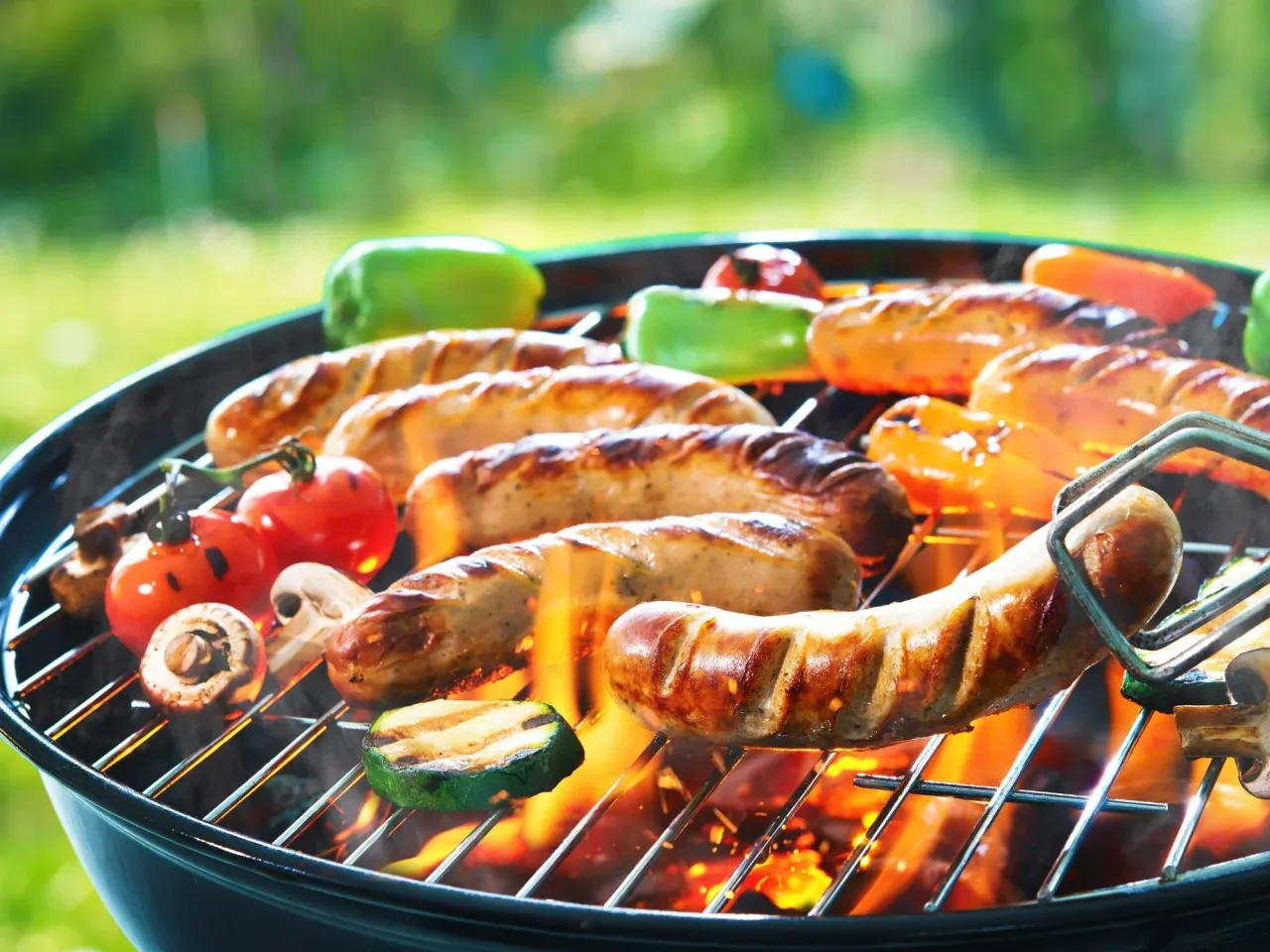 Lekkie dodatki do kiełbasy z grilla