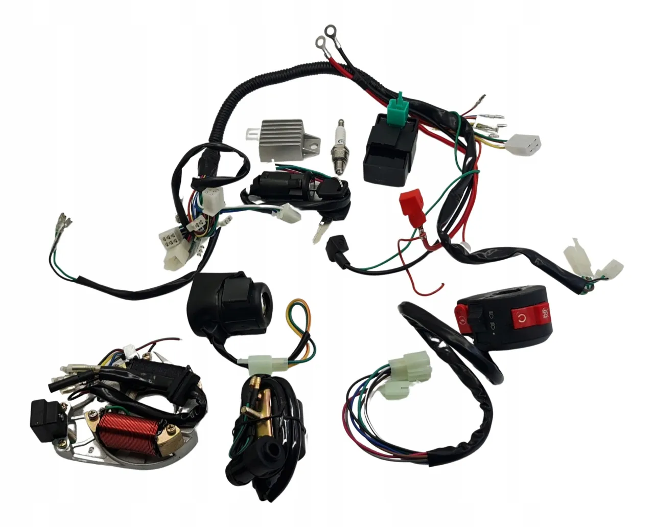Kompletna wiązka elektryczna quad 110 125 zestaw