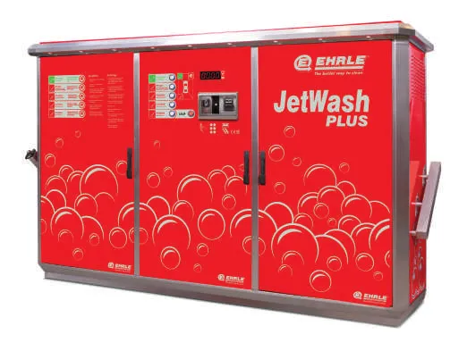 Panel sterowania myjni bezdotykowej z programami