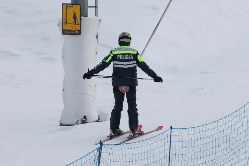 Drogi dojazdowe Podhale patrole policji