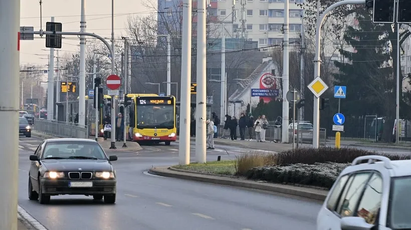 Przystanek Polbus Pasaż Grunwaldzki Wrocław Marii Curie-Skłodowskiej