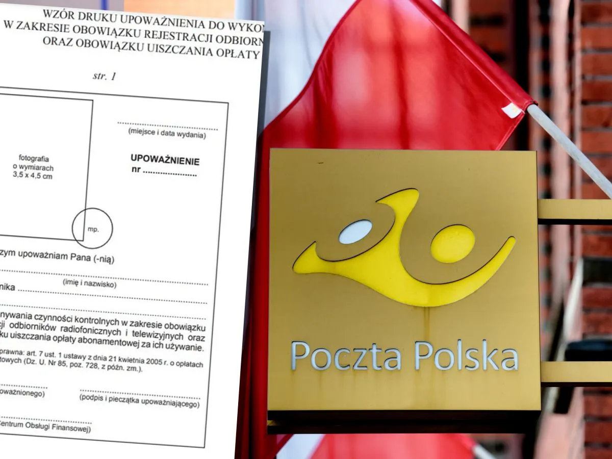 Wz&oacute;r legitymacji kontrolera Poczty Polskiej