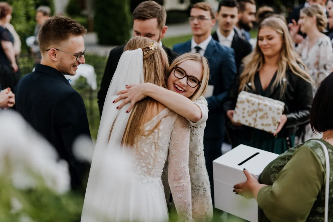 para młoda i goście wesele koperta