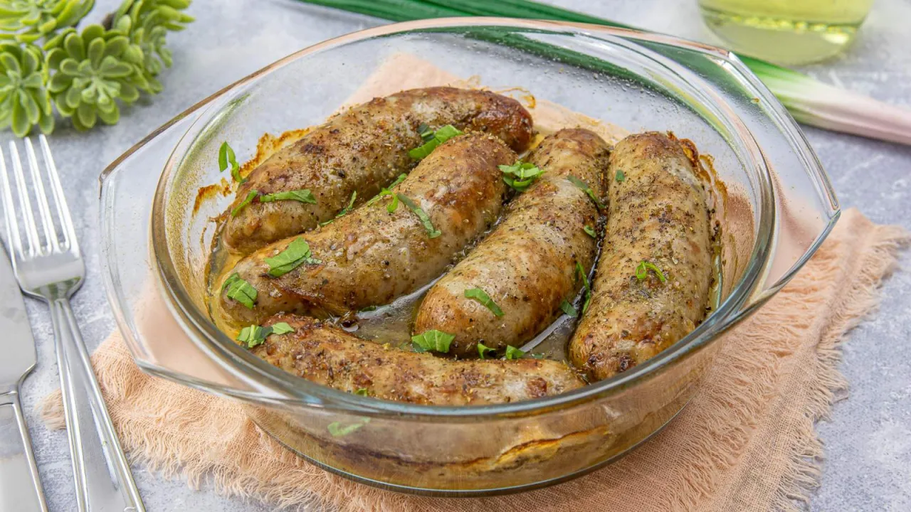 pękająca biała kiełbasa problem