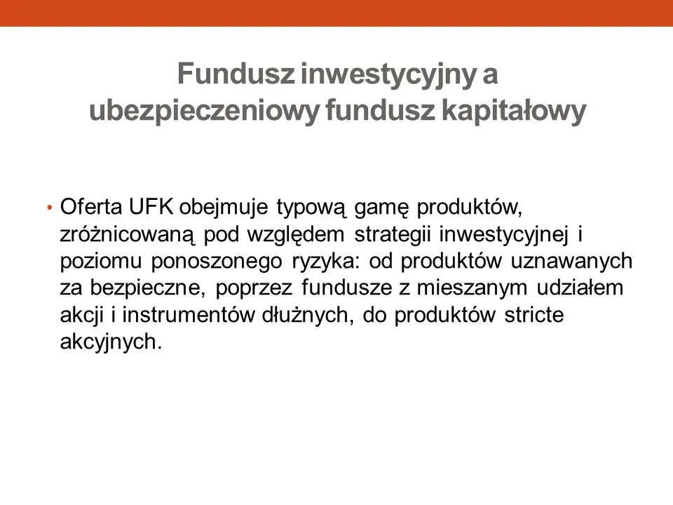 Zdjęcie Czym jest ubezpieczeniowy fundusz kapitałowy? Definicja, działanie i ryzyko
