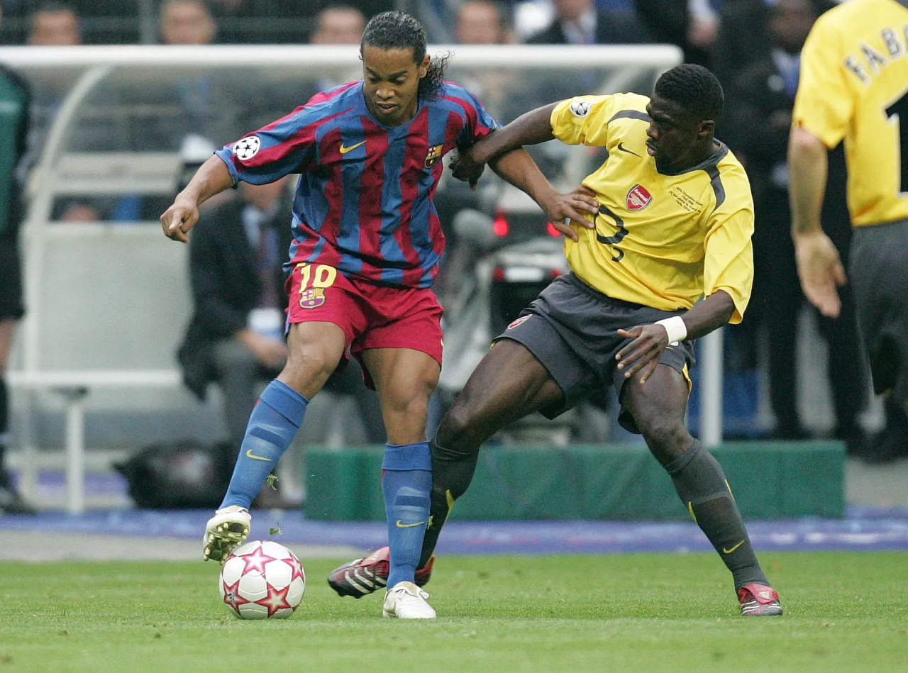 FC Barcelona 2006 Liga Mistrz&oacute;w Ronaldinho Eto'o