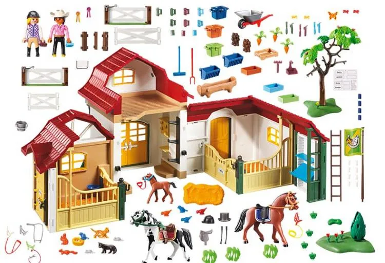 Playmobil stadnina koni porównanie modeli