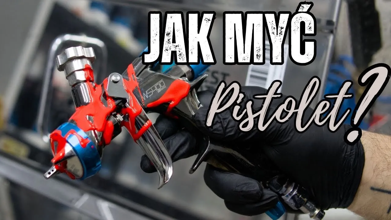 Zdjęcie Czym czyścić pistolet lakierniczy, aby uniknąć uszkodzeń i kosztów