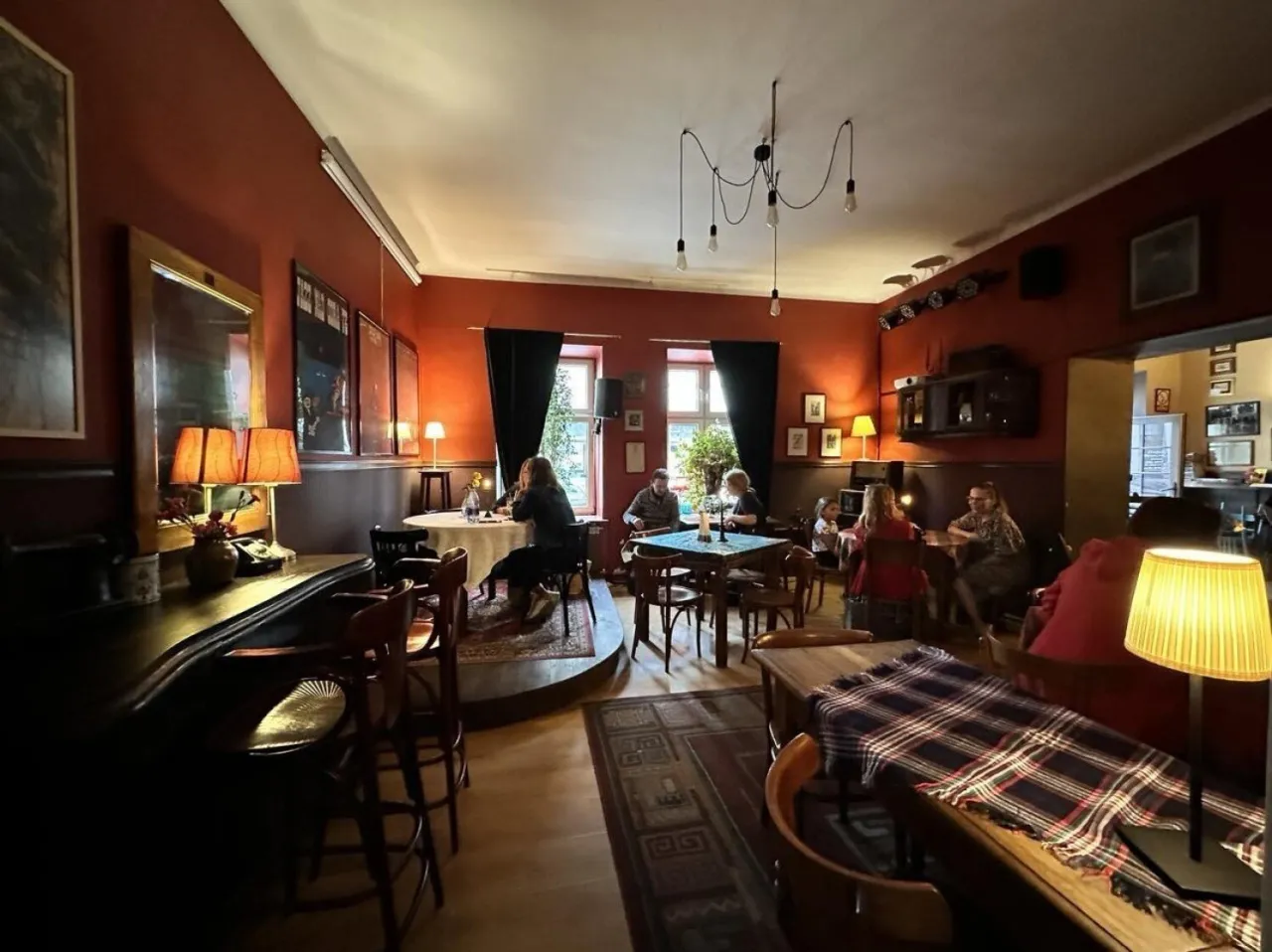 kawiarnia Prowincjonalna Nowy Sącz wnętrze