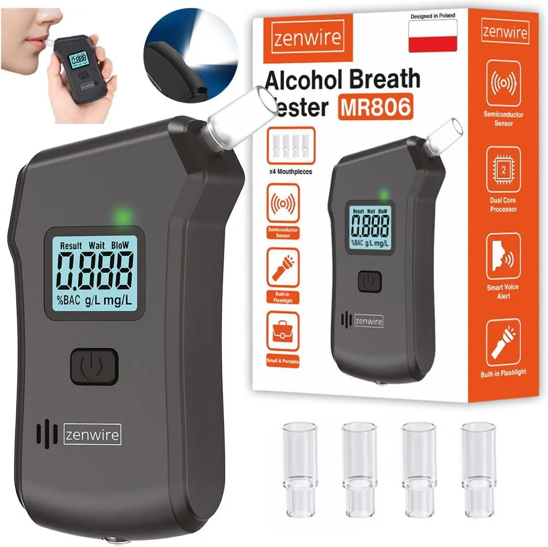 Domowy alkomat certyfikowany