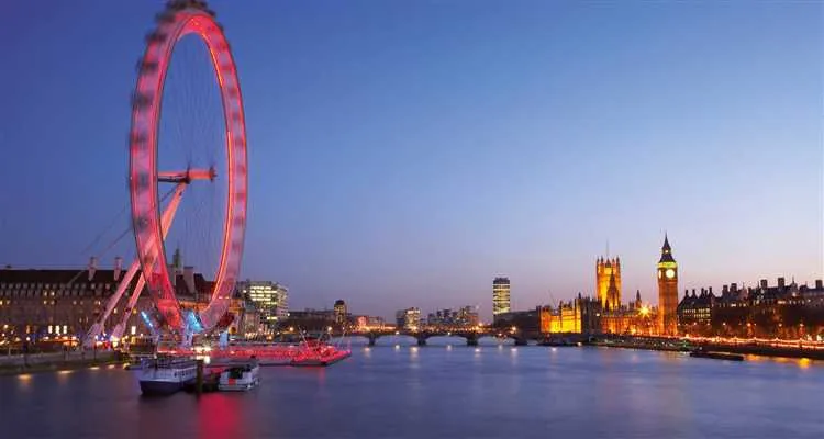 Londyn Tower Bridge London Eye