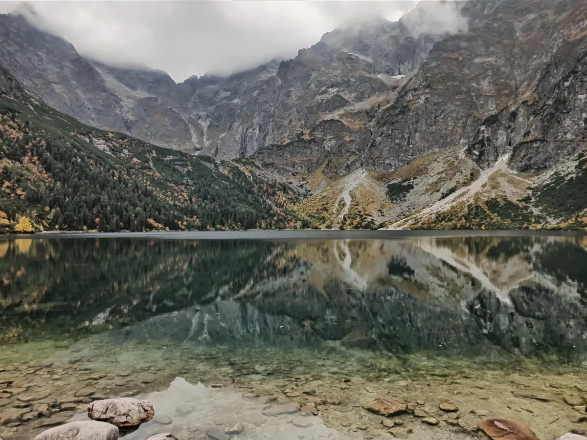 Morskie Oko Tatry jesień