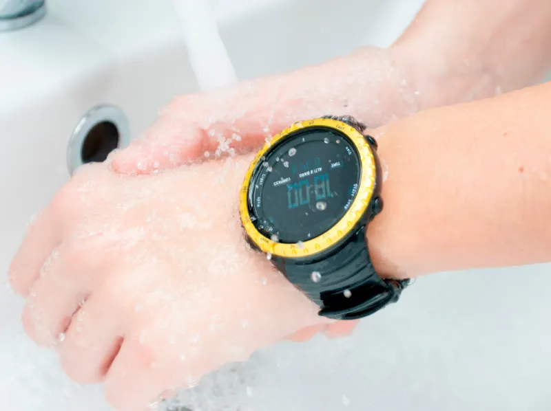 zegarek wodoszczelność klasy ATM