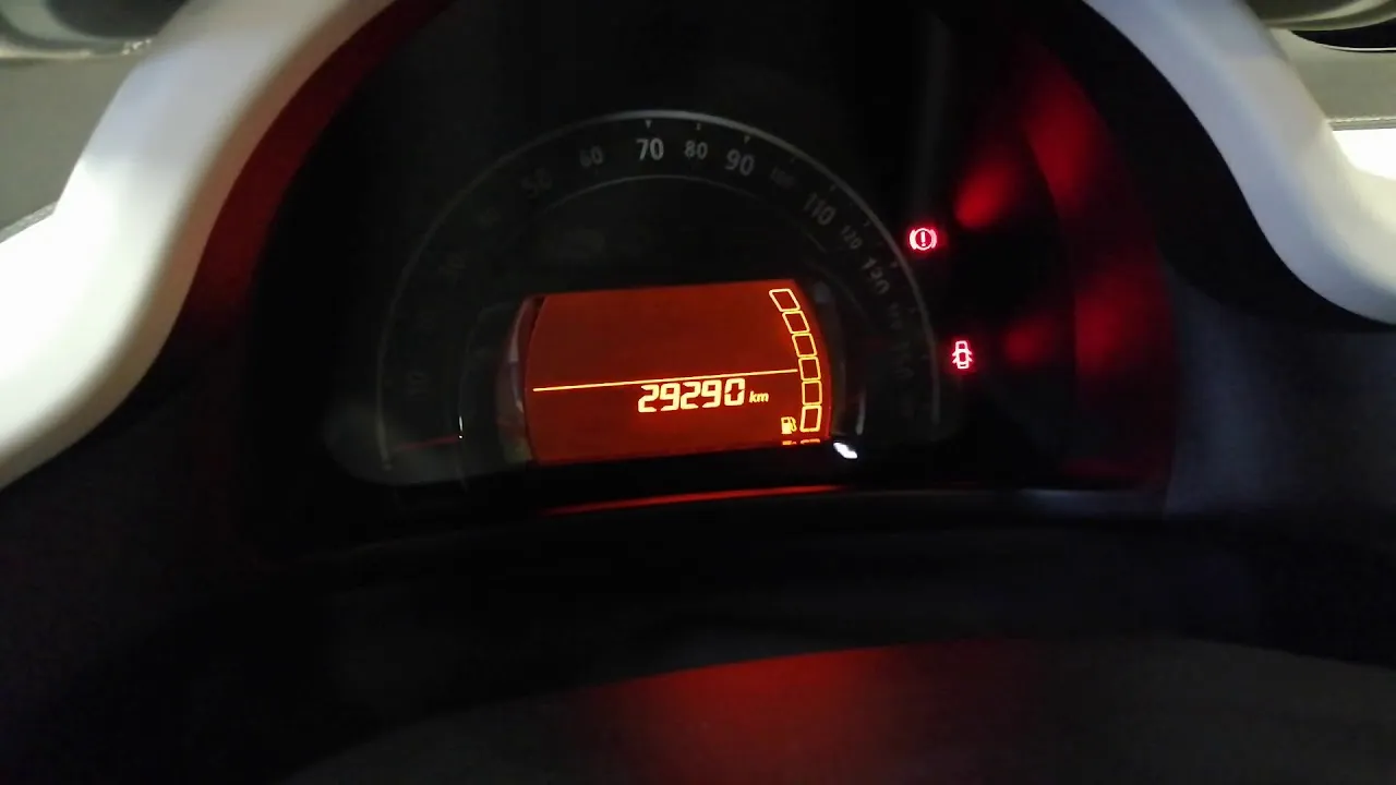 kontrolka rezerwy paliwa Renault Twingo I