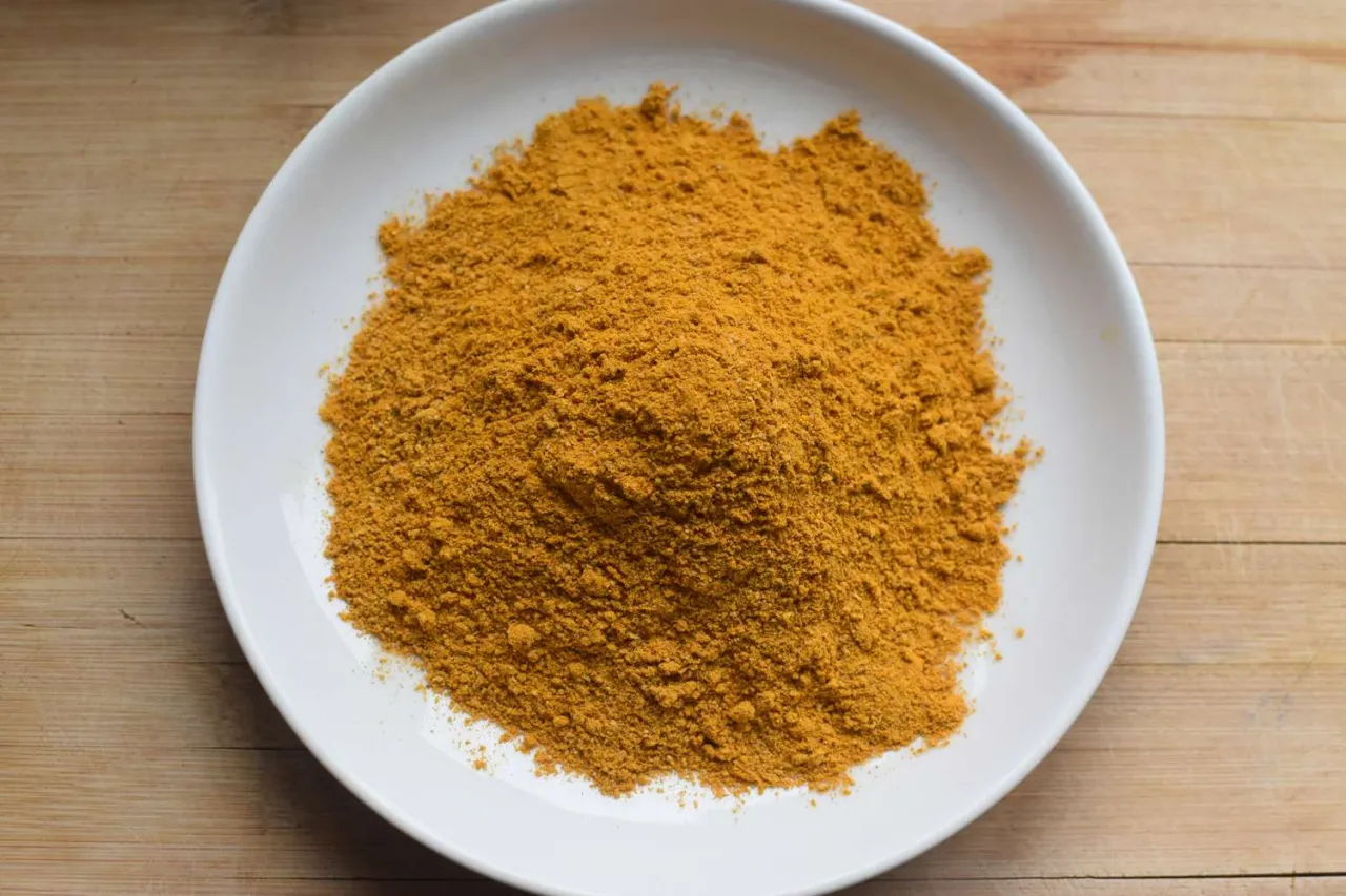 Spices in curry powder