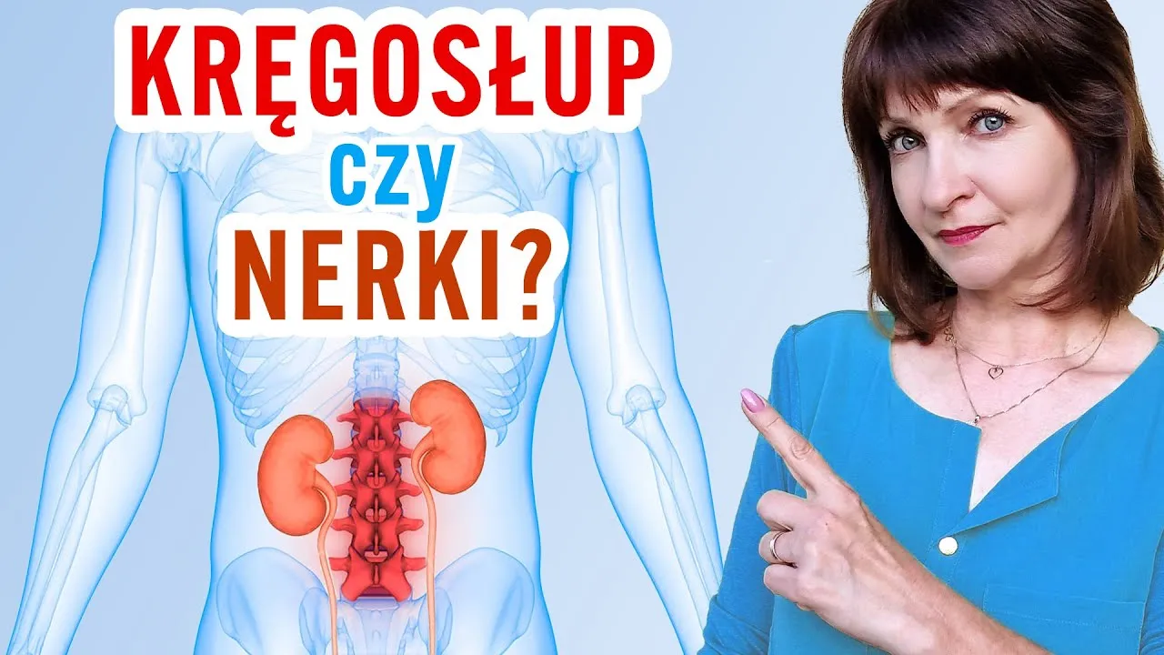 r&oacute;żnica b&oacute;l nerek a kręgosłupa infografika