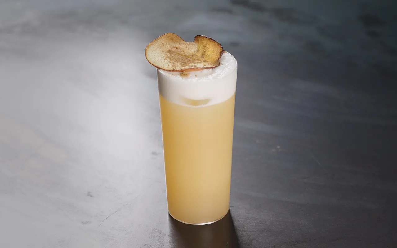 Cocktail Jack Daniel's Apple tonic spritz smash