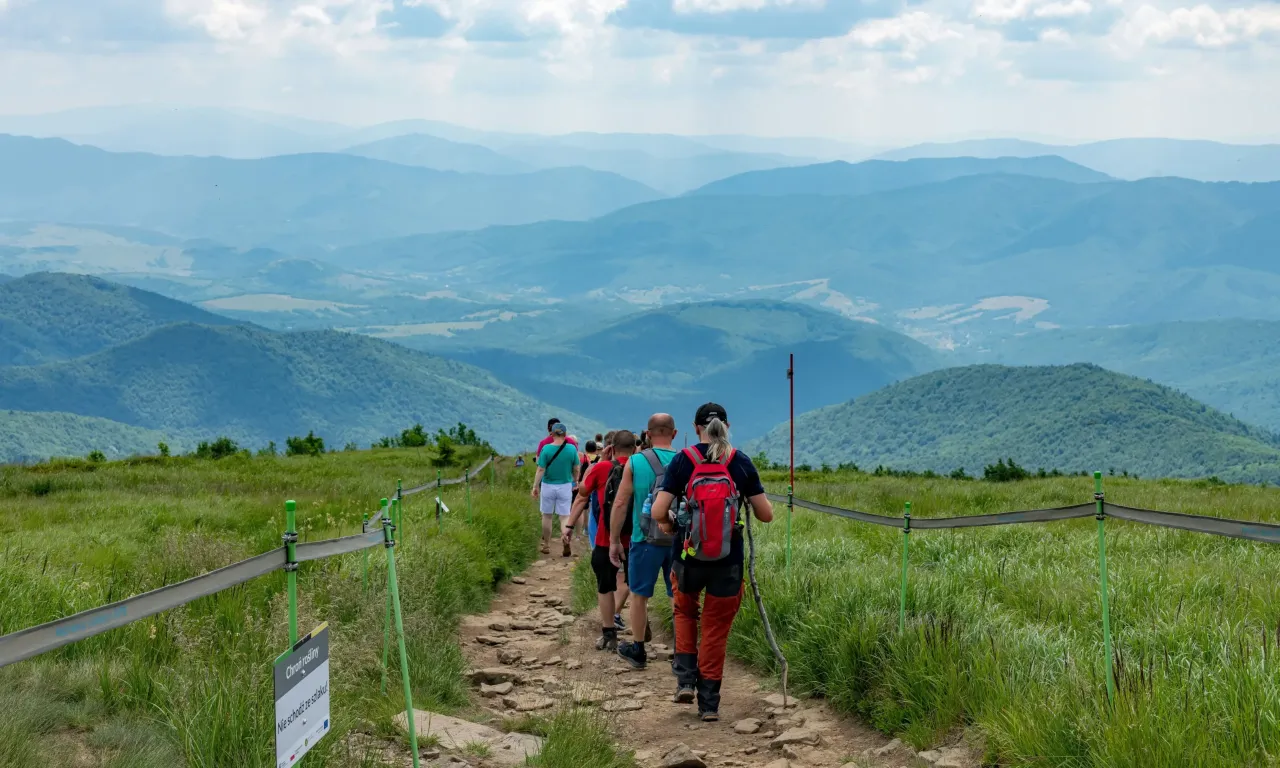 bieszczady panorama szlak