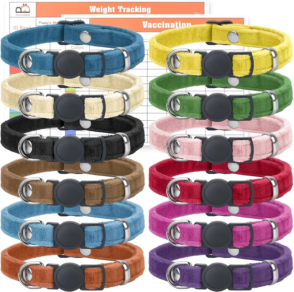 obroże dla szczeniaka różne materiały