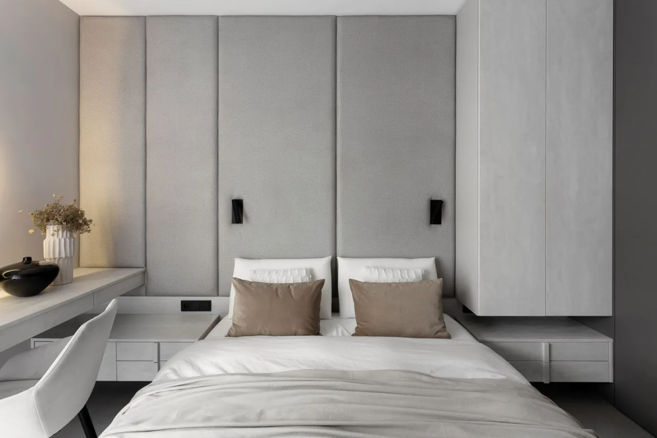 mała sypialnia ustawienie ł&oacute;żka inspiracje