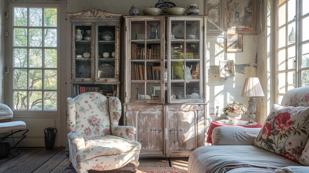 Zdjęcie Inspirujące dekoracje w stylu shabby chic: Pomysły i wskazówki