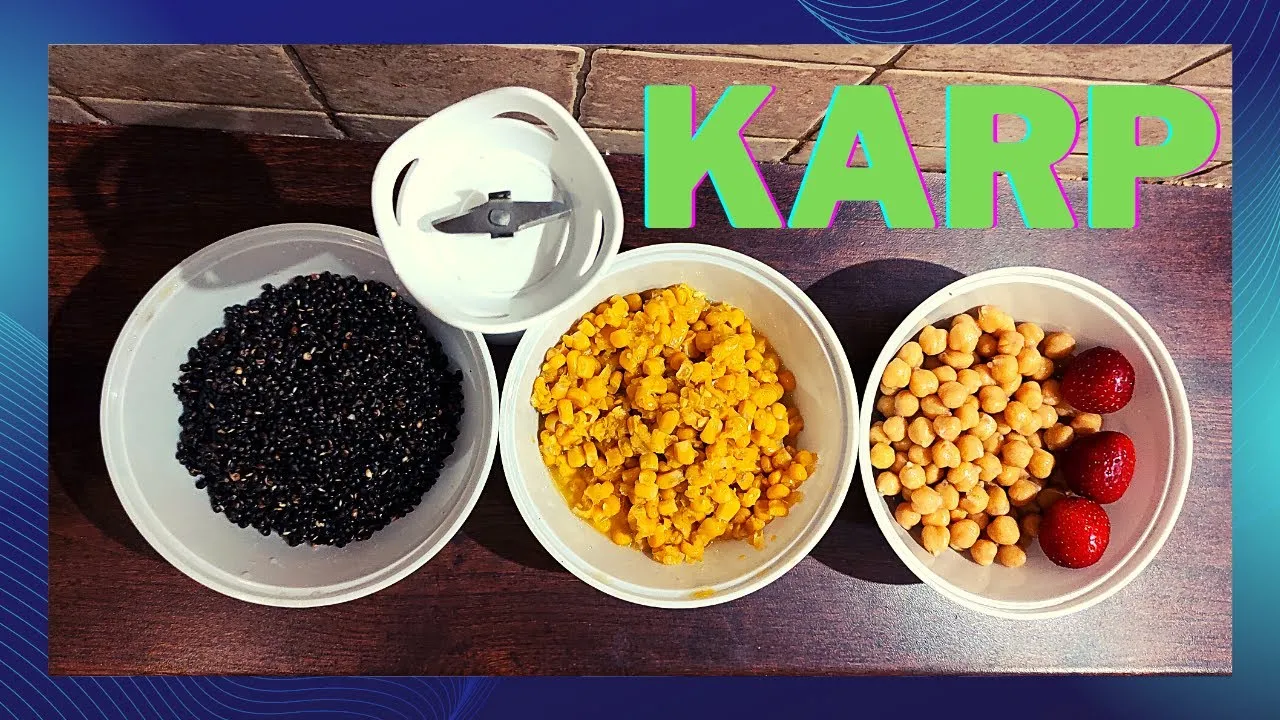 składniki zanęty na karpia